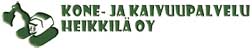 Kone- ja Kaivuupalvelu Heikkilä Oy logo